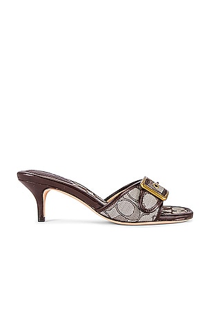 【Coach】Margot Sandal サンダル ◆国内発送◆ Coach Margot Sandal in Oak & Maple | REVOLVE