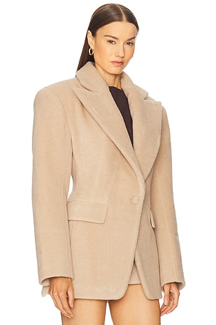 Ceren Ocak Jacket in Beige. Size XS. Also