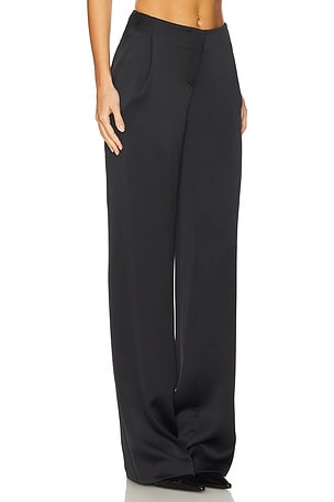 Ceren Ocak Low Waist Pant in Black