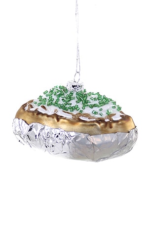 ОРНАМЕНТ BAKED POTATO ORNAMENT Cody Foster & Co