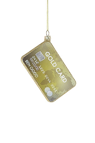 ОРНАМЕНТ CODY FOSTER & CO GOLD CARD ORNAMENT Cody Foster & Co