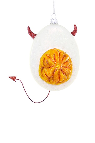 ORNAMENTO DEVILED EGG ORNAMENT Cody Foster & Co