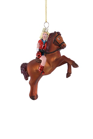 Cowgirl Ornament Cody Foster & Co