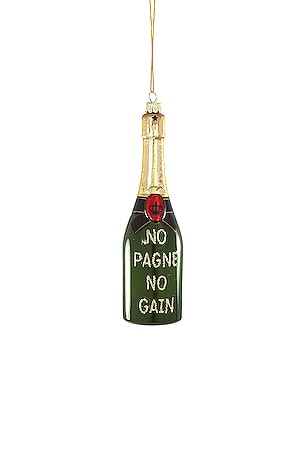 ОРНАМЕНТ CODY FOSTER & CO NO 'PAGNE NO GAIN ORNAMENT Cody Foster & Co