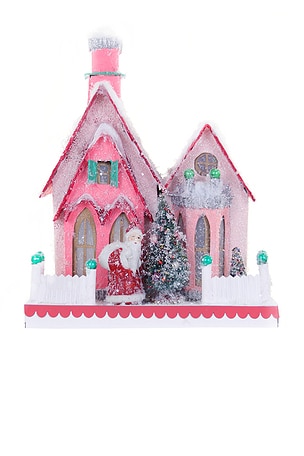 ОРНАМЕНТ MERRY HOLIDAY HOUSE ORNAMENT Cody Foster & Co