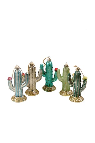 Cactus Ornament Set Of 5 Cody Foster & Co