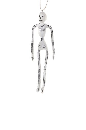 Cotton Batting Skeleton Ornament Cody Foster & Co