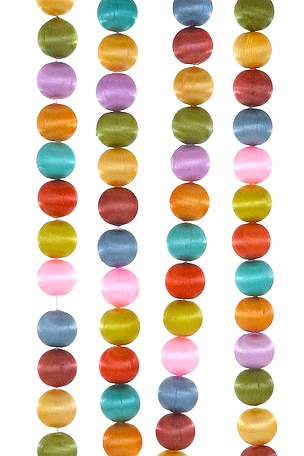 Satin Bauble Garland Cody Foster & Co