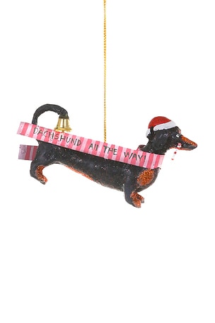 Dachshund All The Way Ornament Cody Foster & Co