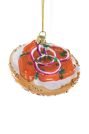 Bagel With Lox Ornament Cody Foster & Co