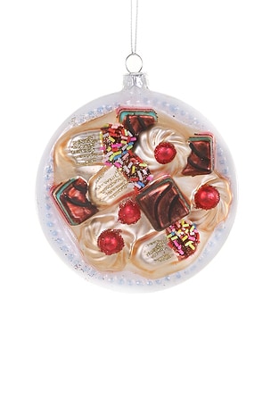 Plated Italian Cookies Ornament Cody Foster & Co