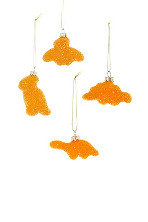 Set Of 4 Dino Nugget Ornaments Cody Foster & Co