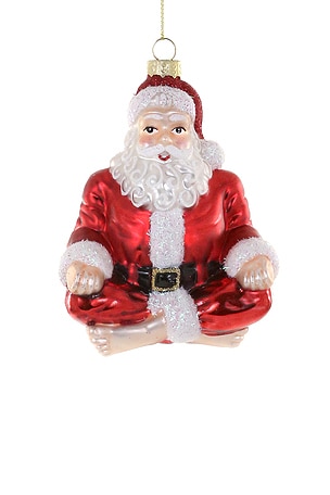 Yoga Santa Ornament Cody Foster & Co