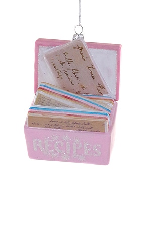 Pink Favorite Recipes Ornament Cody Foster & Co