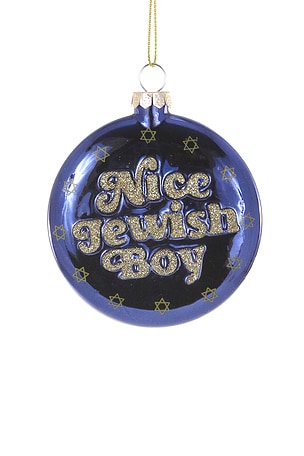 Nice Jewish Boy Ornament Cody Foster & Co