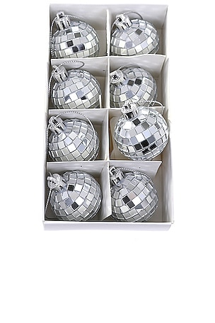 ОРНАМЕНТ CODY FOSTER & CO TINY DISCO BALL ORNAMENT SET OF 8 Cody Foster & Co