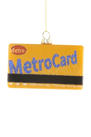 Metro Card Ornament Cody Foster & Co