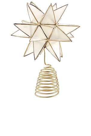 Faceted Star Tree Topper Large Ornament Cody Foster & Co