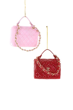 Luxe Handbags Ornament Set Of 2 Cody Foster & Co