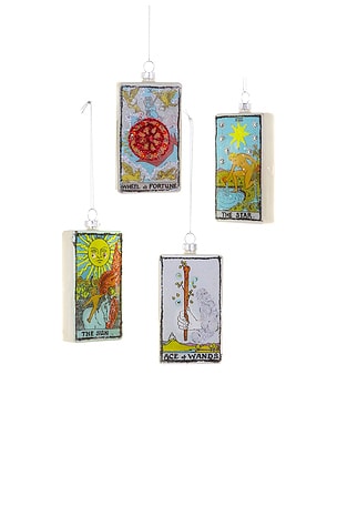 Tarot Cards Ornament Set Of 4 Cody Foster & Co