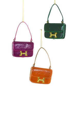 Luxury Handbags Ornament Set Of 3 Cody Foster & Co
