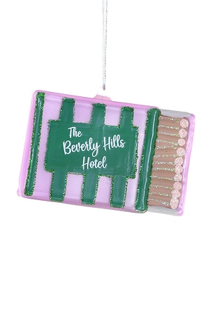 LA Hotel Matchbox Ornament Cody Foster & Co