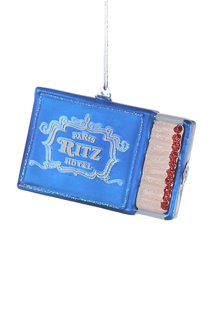 Paris Hotel Matchbox Ornament Cody Foster & Co