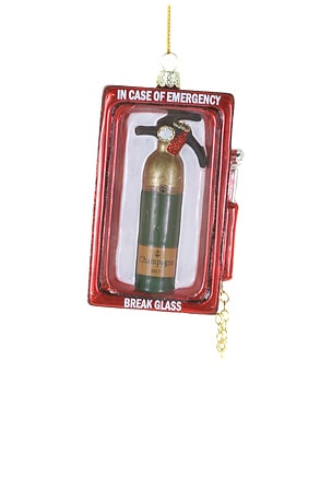 Champagne Emergency Ornament Cody Foster & Co