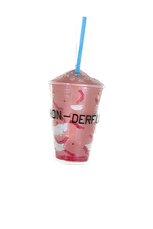 LA Strawberry Smoothie Ornament Cody Foster & Co