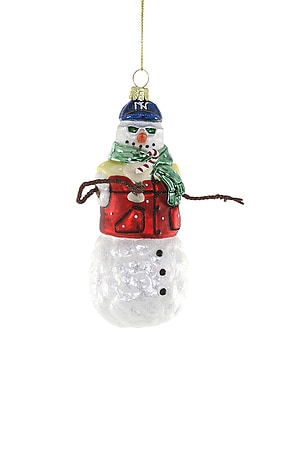 ORNAMENTO  HIPSTER SNOWMAN Cody Foster & Co