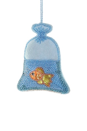 Pet Store Goldfish Ornament Cody Foster & Co