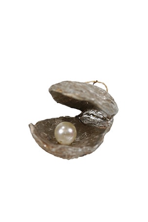Oyster With Pearl Ornament Cody Foster & Co