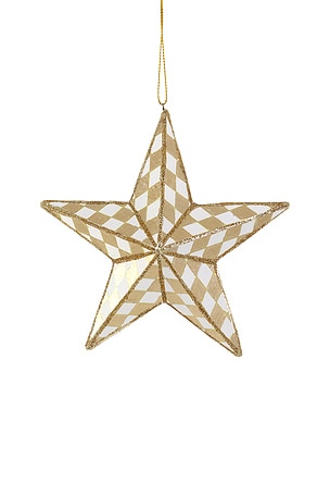 Checkered Star Ornament Cody Foster & Co