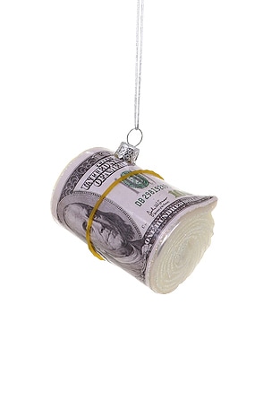 Roll Of Cash Ornament Cody Foster & Co