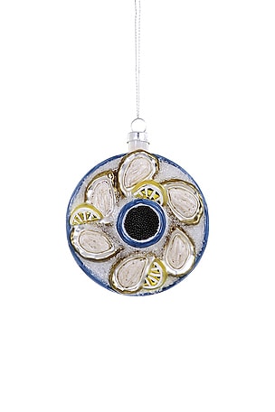 Plated Oyster Ornament Cody Foster & Co