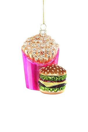 ORNAMENTO CODY FOSTER & CO BURGER AND FRIES ORNAMENT Cody Foster & Co