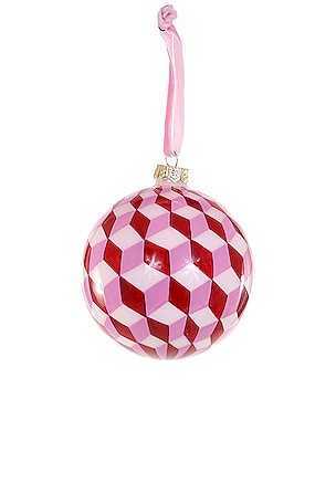 ОРНАМЕНТ TUMBLING BLOCK MEDIUM BAUBLE ORNAMENT Cody Foster & Co