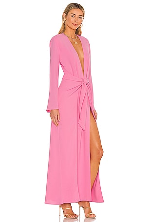 Camila Coelho Millie Maxi Dress in Pink