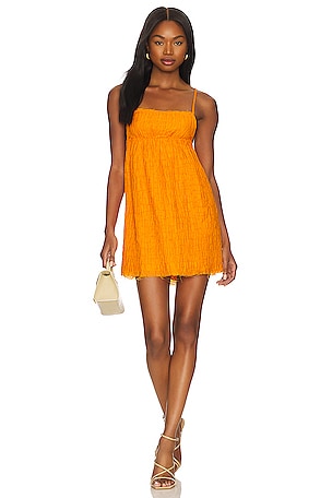 OW Collection Crush Dress in Yellow