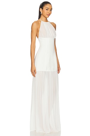 Camila Coelho Roquel Maxi Dress in Ivory