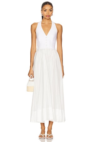 Lino Midi Dress Camila Coelho