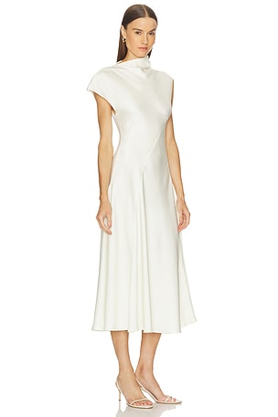 Camila Coelho Ondina Midi Dress in Ivory