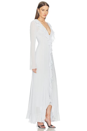 Camila Coelho Lelia Maxi Dress in Baby Blue