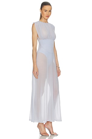 Camila Coelho Ophelia Dress in Slate. Size XXS. Also