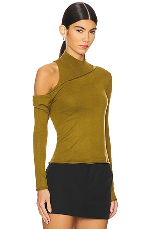 Camila Coelho Aida Sweater in Olive