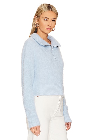 Camila Coelho Jaelyn Pullover in Baby Blue