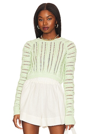 Corin Cable Knit Sweater Camila Coelho