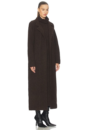 Camila Coelho Jona Maxi Sweater Coat in Brown