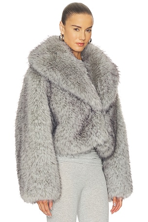 Camila Coelho Nuria Coat in Grey