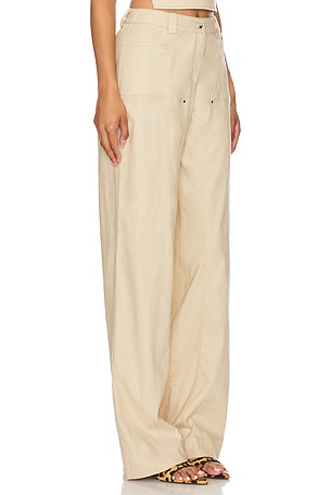 Camila Coelho Matilde Pant in Beige